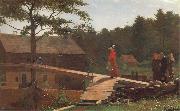 Winslow Homer Die Morgenglocke oil painting artist